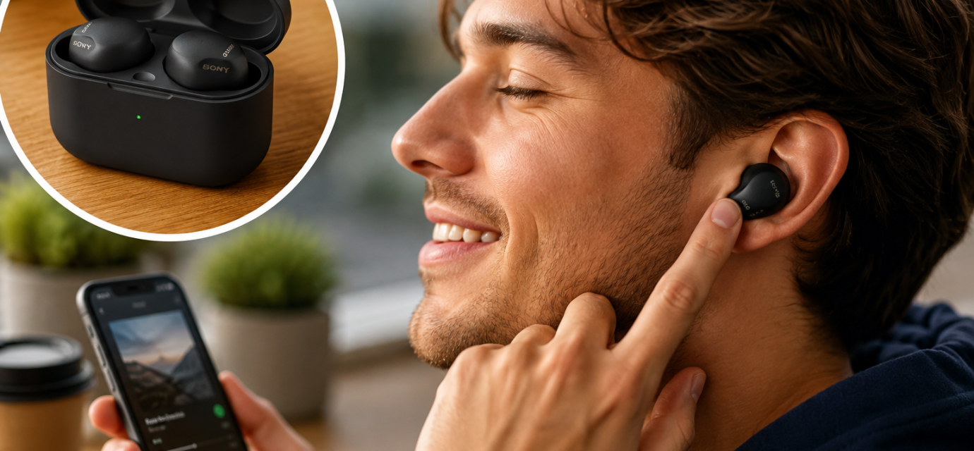portable wireless earbud