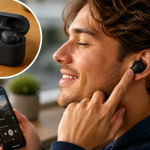 portable wireless earbud