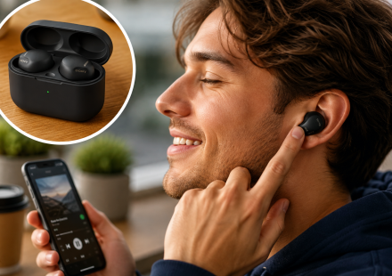 portable wireless earbud