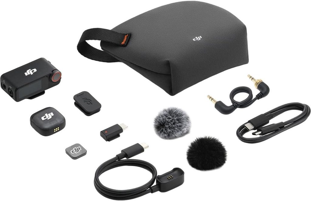 DJI Mic 3 Compact 2.4GHz Wireless Microphone System for Mobile Devices