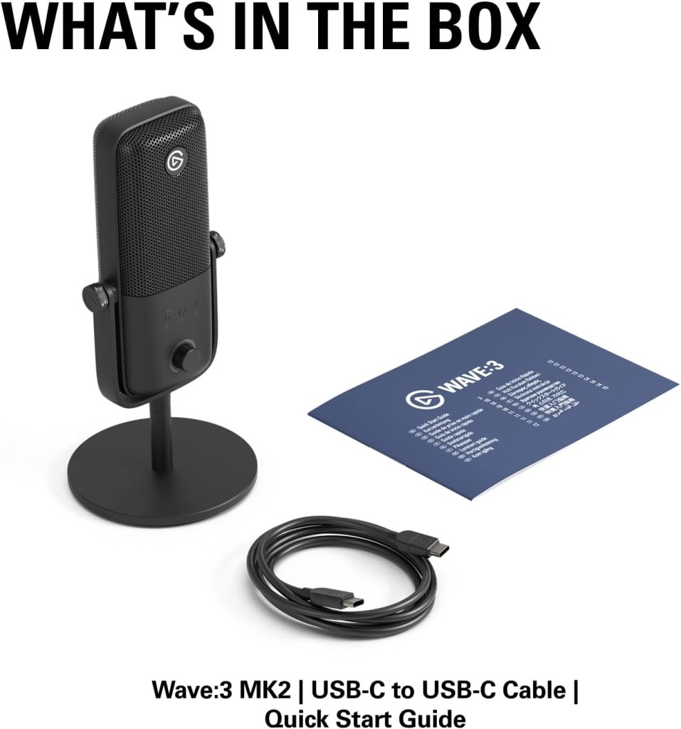 Elgato Wave:3 MK.2 USB Condenser Microphone