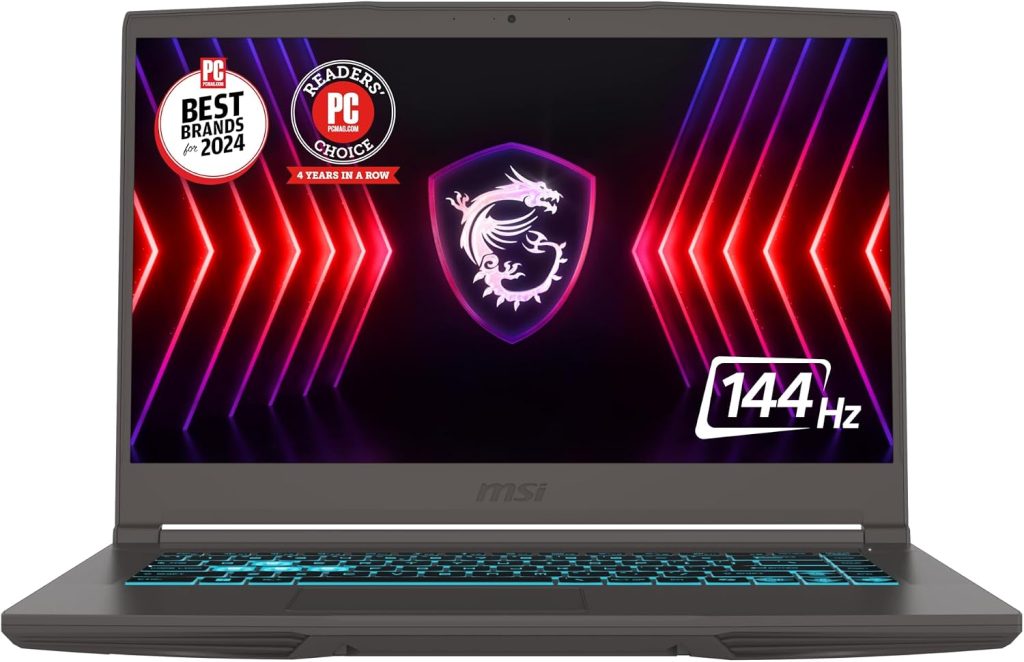 
msi Thin 15 15.6” 144Hz FHD Gaming Laptop