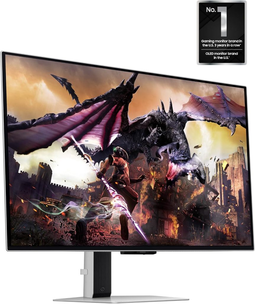Samsung 32" Odyssey OLED G8 (G80SD) Series 4K UHD Smart Gaming Monitor w QD