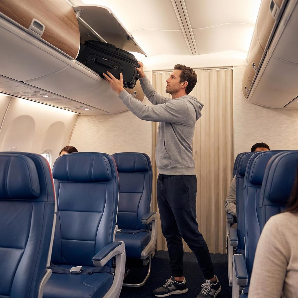 SwissGear Sion Carry-On Spinner Luggage, Softside Expandable, Lightweight Suitcase
