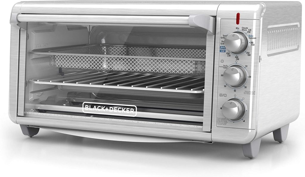 BLACK+DECKER XL 8-Slice Air Fry Toaster Oven