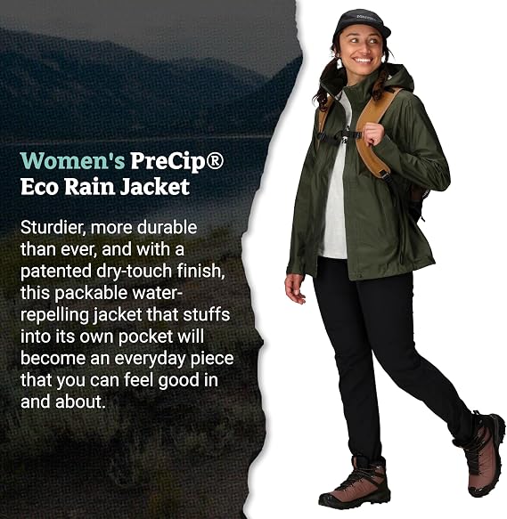 Women's Precip Eco Waterproof Rain Jacket