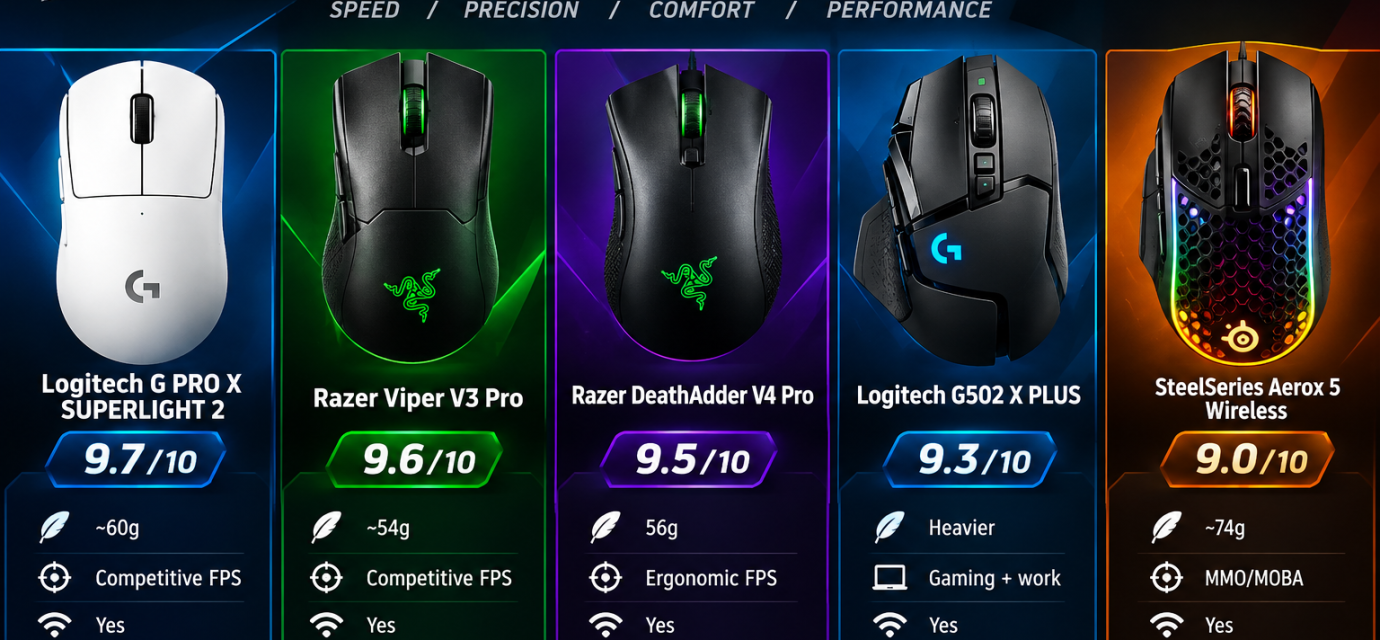 best gaming mouse review 2026