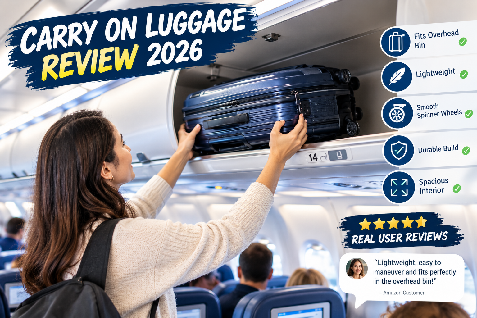 best carry on luggage review 2026