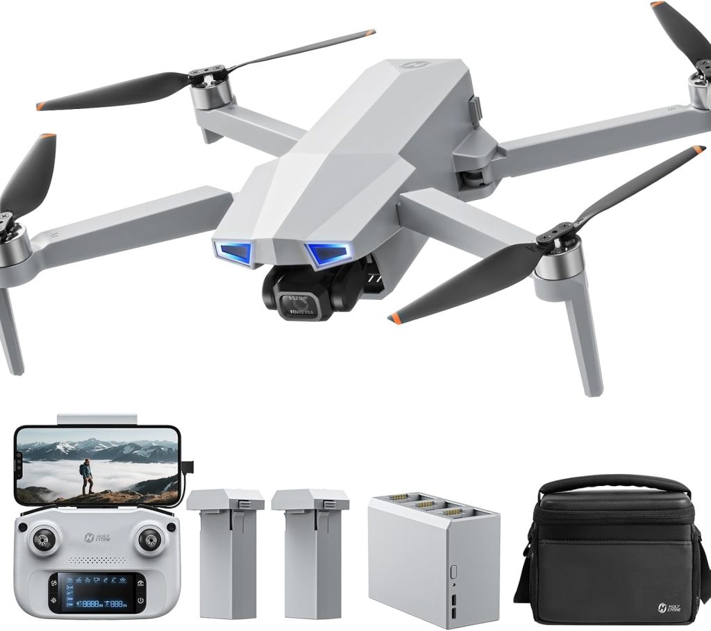 
Holy Stone HS790 6K Photo Drone with Camera for Adults, 3 Axis Brushless Gimbal 4K Video