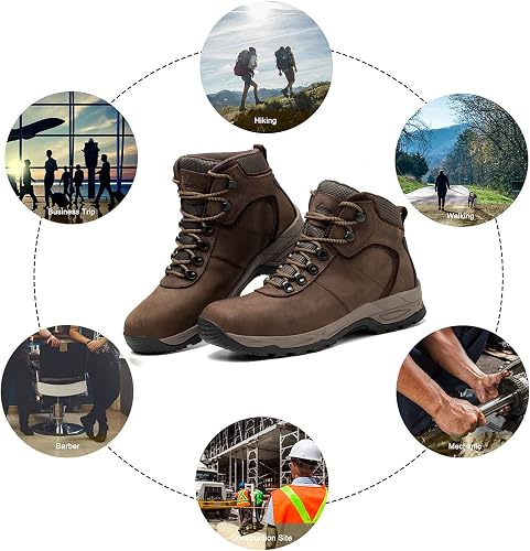 Waterproof Hiking Boots for Men,