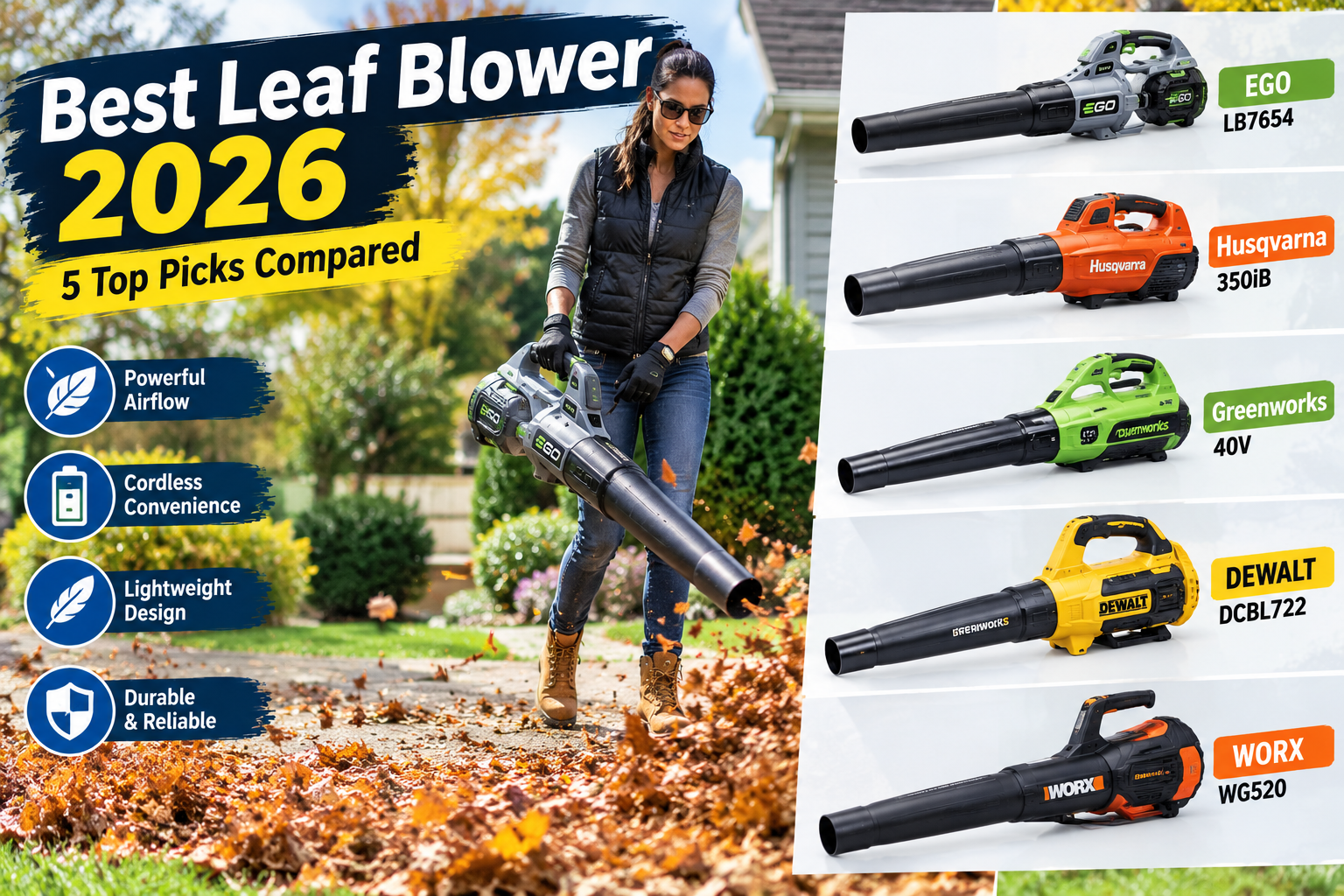 reliable leaf blower top 5 reviews