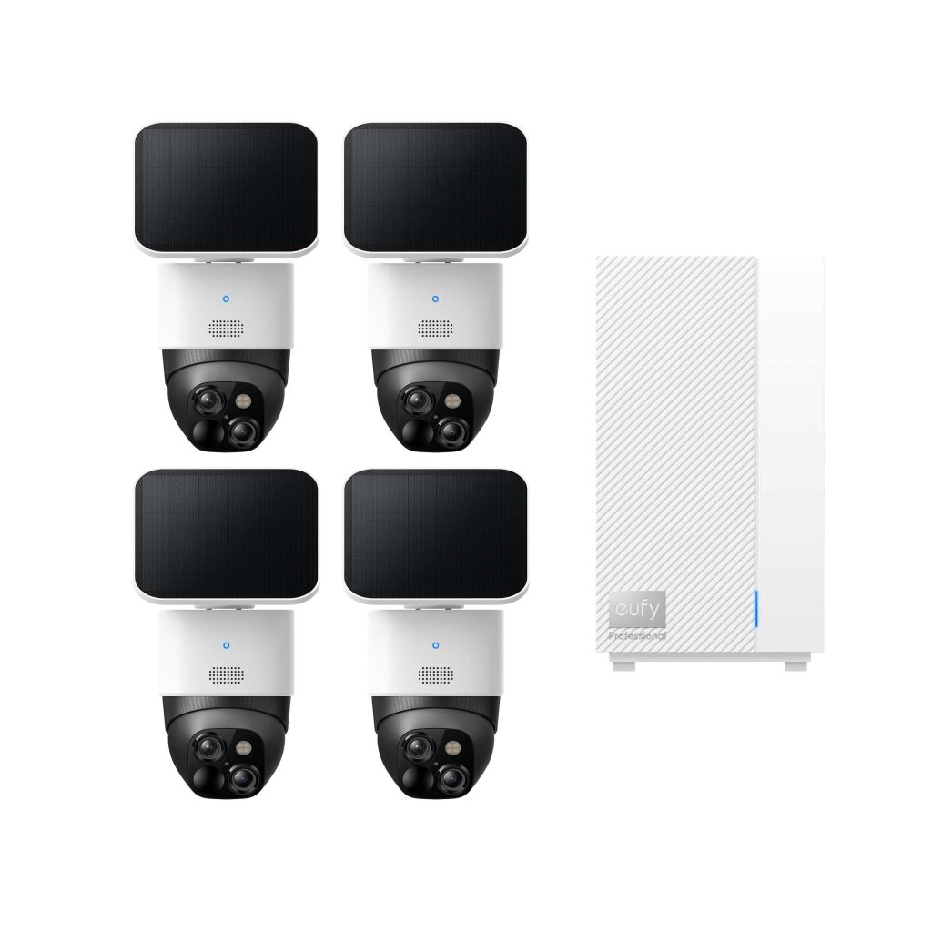 SoloCam S340 + Floodlight Camera E340 +HomeBase™ S380